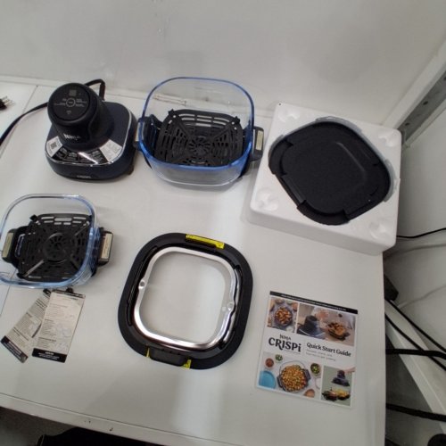 NINJA CRISPI PORTABLE COOKING SYSTEM - 4QT - BLUE (MODEL: ‎FN101CGY) image 4