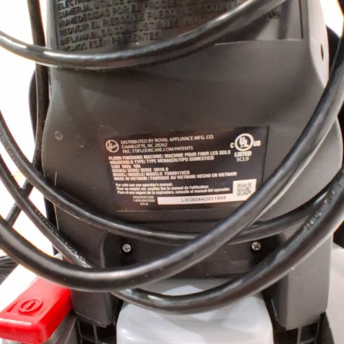 HOOVER POWERSCRUB CARPET CLEANER MACHINE - XL - RED/BLACK - (MODEL:FH68010) image 6
