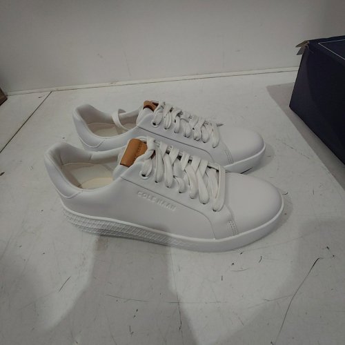 WOMEN'S COLE HAAN GRAND HURRION CUP LTT SNEAKERS - 7.5 - WHITE / IRISH COFFEE (STYLE: W34480) image 3