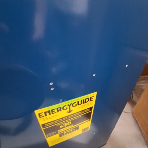 FRIGIDAIRE RETRO MINI REFRIGERATOR - 3.2 CU. FT - BLUE (MODEL: EFR397-AZURE-6COM) image 4