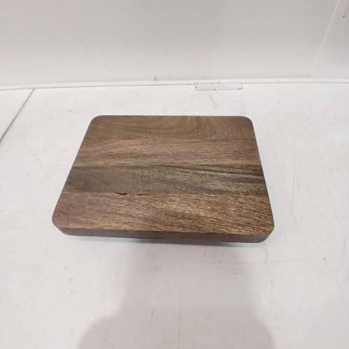 HEARTH AND HAND WITH MAGNOLIA FOOTED WOOD SERVING TRIVET - 10" X 13" - DARK BROWN image 3