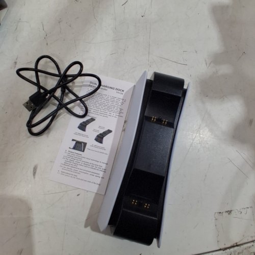 DUAL CHARGING DOCK FOR PS5 CONTROLLERS - BLACK (MODEL: YH-54) image 3