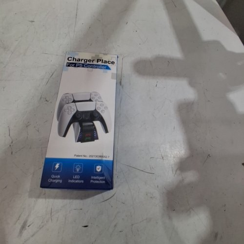 DUAL CHARGING DOCK FOR PS5 CONTROLLERS - BLACK (MODEL: YH-54) image 5
