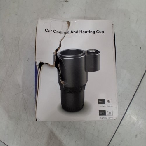TOUCH-CONTROL CAR COOLING AND HEATING CUP - 12V - BLACK image 5