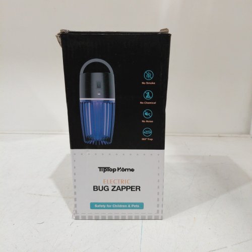 TIPTOP HOME ELECTRIC BUG ZAPPER - 4000MAH - BLACK image 3