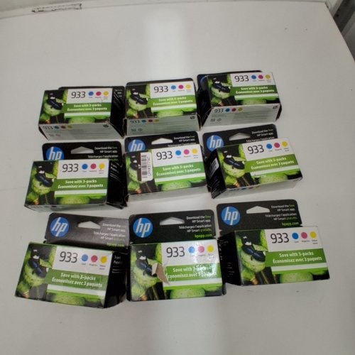 9 *EXPIRED* HP 933 INK CARTRIDGES FOR SELECT OFFICEJET PRINTERS - CYAN, YELLOW, MAGENTA (MODEL: N9H56FN) image 4
