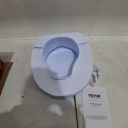 RAISED TOILET SEAT RISER - 4" RAISED - WHITE - (MODEL: FBL760600) image 4