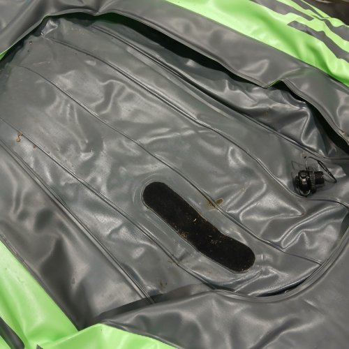 INTEX K1 CHALLENGER 1-PERSON INFLATABLE KAYAK - BLUE/GREEN image 3