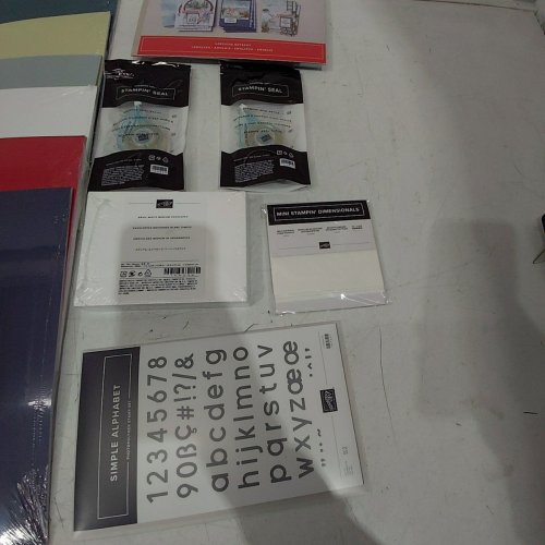 STAMPIN' UP! DIY CARD PAPER CRAFT SUPPLY LOT image 3