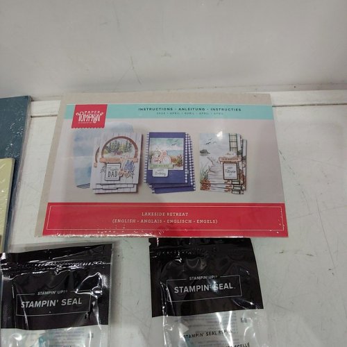 STAMPIN' UP! DIY CARD PAPER CRAFT SUPPLY LOT image 4