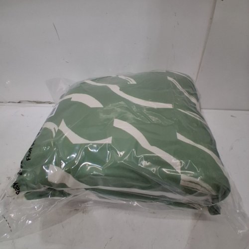 2PK ROOM ESSENTIALS SQUARE DECORATIVE PILLOW - 18" X 18" - SAGE GREEN BRUSHSTROKE image 2