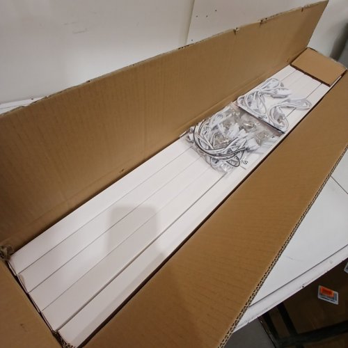 10PK JESLED T8 LED TUBE LIGHT BULBS - 4FT - 24W - 6000K-6500K - CLEAR (MODEL: SWT81824A2120) image 2