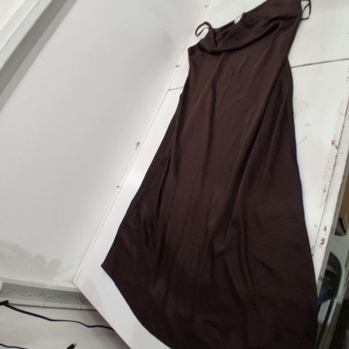WOMEN'S CITY CHIC PLUS SIZE SATIN SLIP DRESS - SIZE 18/M - TRUFFLE image 2