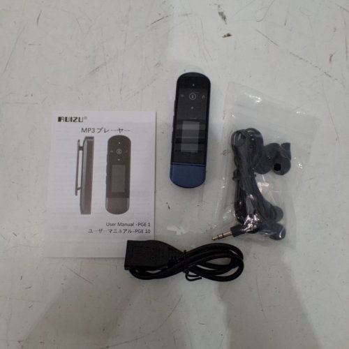 RUIZU USB MP3 PLAYER WITH BLUETOOTH 5.3 & CLIP FOR SPORTS RUNNING - 64GB - DARK BLUE image 3