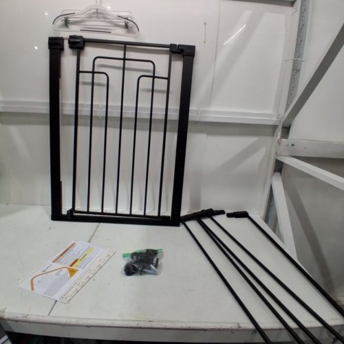 SAFETY 1ST CONTEMPORARY TALL & WIDE GATE WITH SECURETECH - 29"-47" X 36" - BLACK - (MODEL: GA176CBLK) image 2
