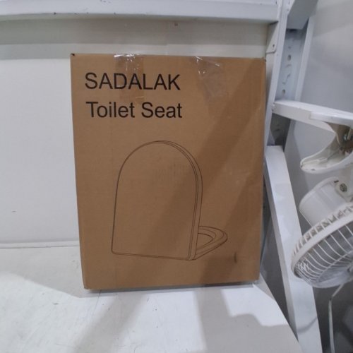 SADALAK TOILET SEAT ROUND, SLOW CLOSE - WHITE image 3