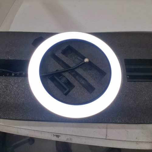 ERGOPIXEL LED RING LIGHT WITH ADJUSTABLE TRIPOD & PHONE MOUNT - 10" RING/6.8FT TRIPOD - BLACK (MODEL:EP-PC0002) image 2