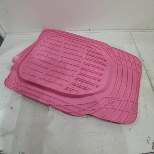 3PC CARBELLA WATERPROOF TRIM TO FIT SUV CAR FLOOR MATS - PINK image 3