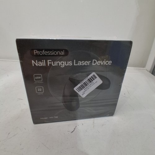 NAIL FUNGUS LASER DEVICE - 45W, 22 LIGHTS - BLACK (MODEL: MY-188) image 2