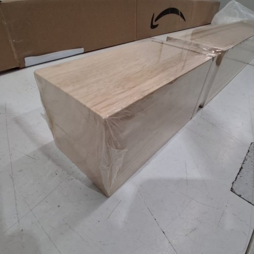 EKENA MILLWORK KENT RAISED PANEL CABINET COLUMN BLOCK - 3.75" X 3.75" X 35.5" - RUBBER WOOD (MODEL: COL03X03X35KERW) image 3