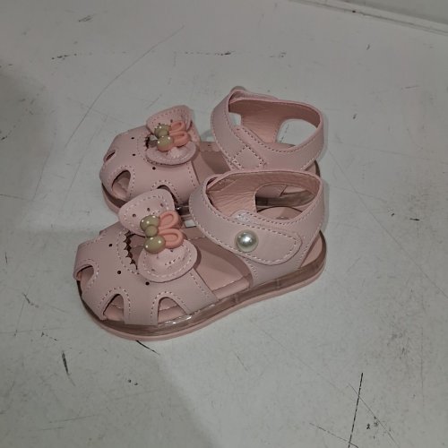 TODDLER SANDAL SHOES - SIZE 23 (6/7) - PINK image 2