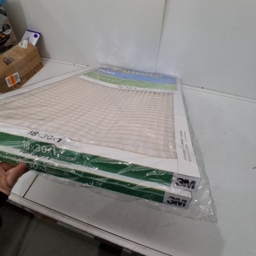 2PK 3M FILTRETE DUST, POLLEN & PET DANDER REDUCTION MERV 8 HAVOC FURNACE AIR FILTERS - 18" X 30" X 1" - WHITE image 5