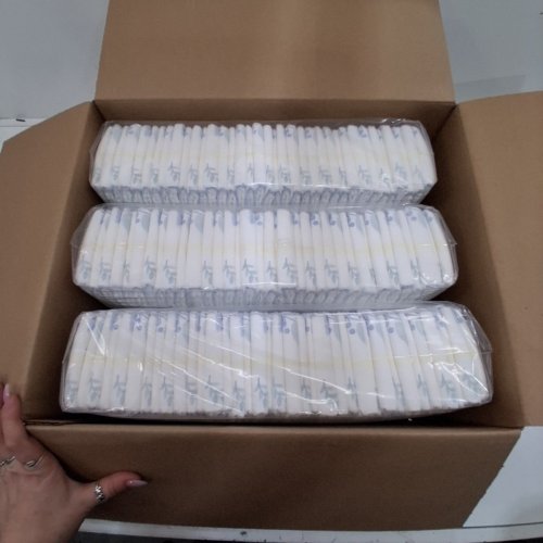 108PK PAMPERS PURE 100% LEAKPROOF DISPOSABLE DIAPERS - SIZE 6 - 35LB-108LB image 2