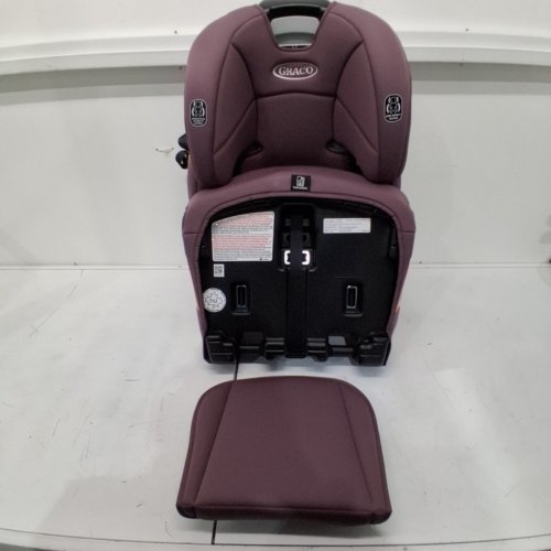 GRACO TRANZITIONS 3-IN-1 LIGHTWEIGHT ADJUSTABLE HEIGHT HARNESS BOOSTER CAR SEAT WITH CUP HOLDERS - 100LBS MAX - PURPLE (MODEL: 2217080) image 5