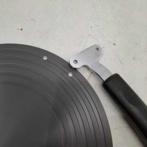 KICHVOE ALUMINUM HEAT CONDUCTION DEFROSTING PLATE - 9.5" - BLACK/GREY image 4