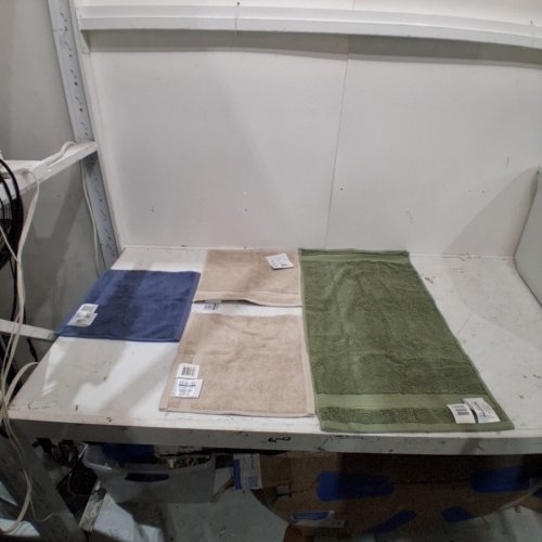 4PK ASSORTED SERENE HOME WASHCLOTHS - 13" X 13" - 16" X 30" - ASSORTED COLORS (ITEM: 3412222) image 2