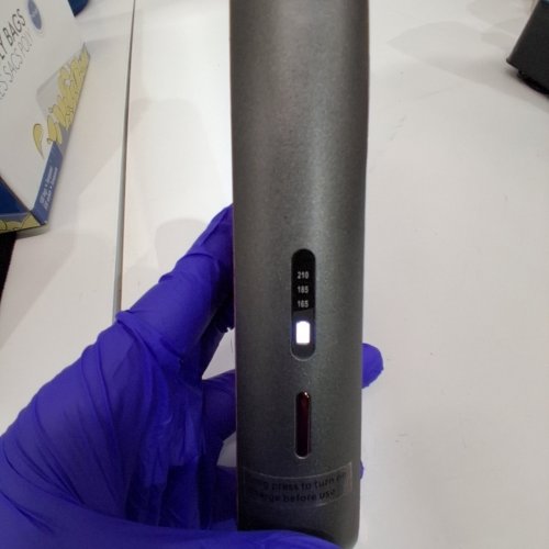 MINI PORTABLE CORDLESS TRAVEL HAIR STRAIGHTENER - GREY/PINK (MODEL: H202) image 2