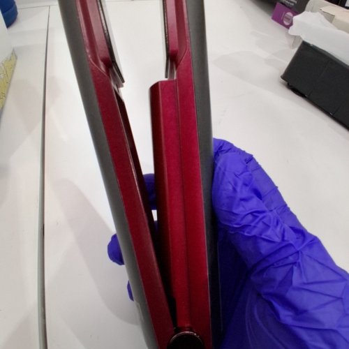 MINI PORTABLE CORDLESS TRAVEL HAIR STRAIGHTENER - GREY/PINK (MODEL: H202) image 5