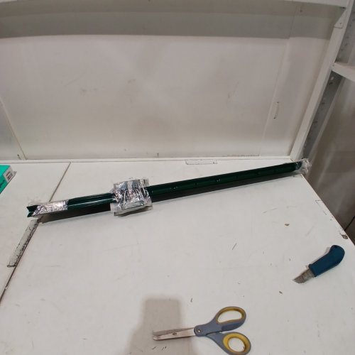 10PK ARIFARO METAL FENCE POSTS - 3FT - GREEN (MODEL: ‎FP-3FT) image 2