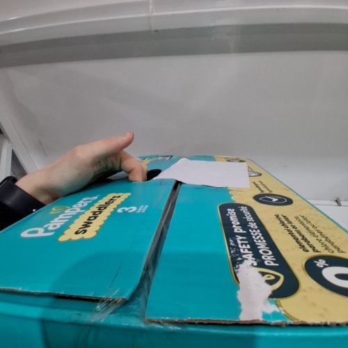 132PK PAMPERS SWADDLERS DIAPERS - SIZE 3 image 3