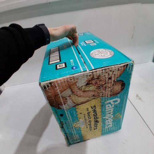 132PK PAMPERS SWADDLERS DIAPERS - SIZE 3 image 4