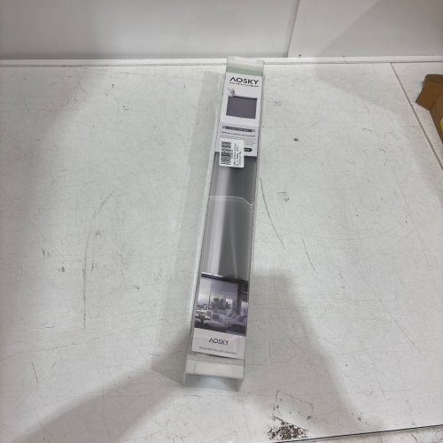 AOSKY CORDLESS BLACKOUT ROLLER SHADE THERMAL INSULATED - 20" X 72" - BLACK/WHITE (MODEL: HW-PG-BLACK-2072) image 3