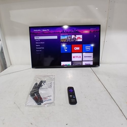 PHILIPS 32" 7600 SERIES QLED HD ROKU TV - 720PHD - BLACK - (MODEL:32PQF7666/F6) image 2