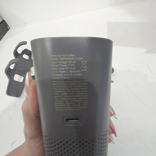 PUREBABY PORTABLE AIR PURIFIER - 5 V, 2.5W - GREY image 5