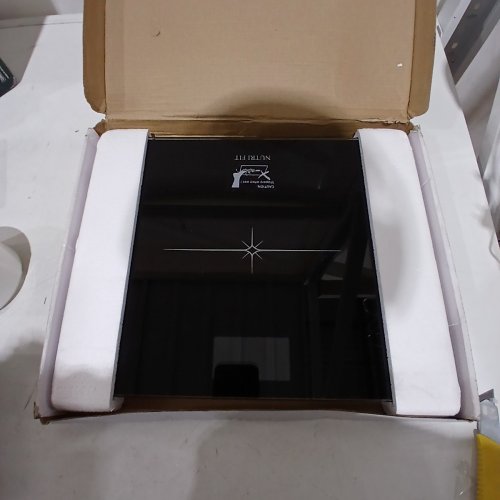 NUTRI FIT DIGITAL BATHROOM SCALE - 400 LBS MAX CAPACITY - BLACK (MODEL: EB9213H) image 3