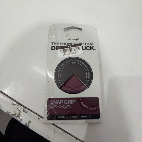 OHSNAP! SNAP 4 LUXE EXPANDING MAGSAFE PHONE GRIP AND STAND - CRANBERRY SMASH image 4