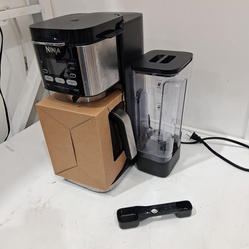NINJA 2-IN-1 DUALBREW GROUNDS AND PODS SPECIALTY HOT AND COLD COFFEE SYSTEM - 12 CUP CARAFE - BLACK (MODEL: CFP101C) image 6