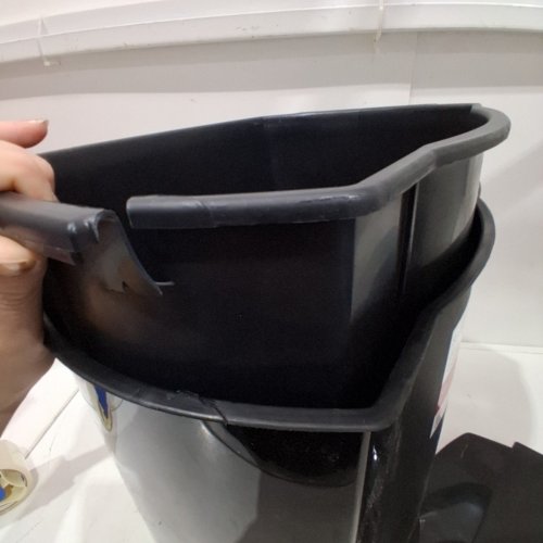 MISTRAL STEP-ON GARBAGE CAN - 5 GAL - BLACK image 3