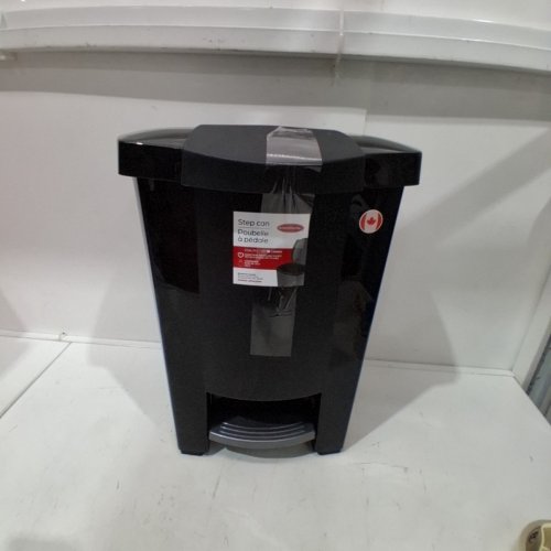 MISTRAL STEP-ON GARBAGE CAN - 5 GAL - BLACK image 5