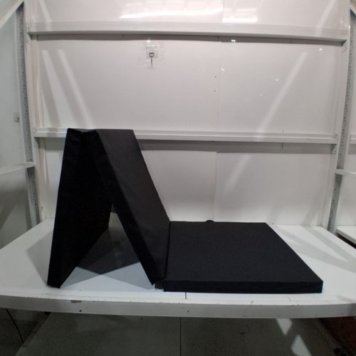CAP BARBELL ALL PURPOSE FOLDING ANTI TEAR EXERCISE MAT - 71" X 24" X 2" - BLACK (MODEL: MTIS-9262BK) image 2