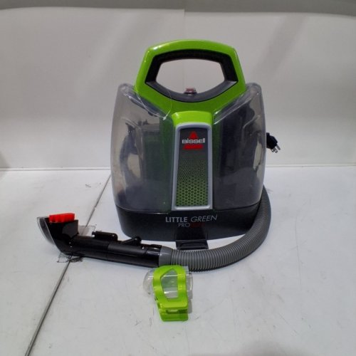 BISSELL SPOTCLEAN PROHEAT 3-IN-1 PREMIER CARPET/UPHOLSTERY CLEANER - GREEN/GREY (MODEL: 2513B) image 3