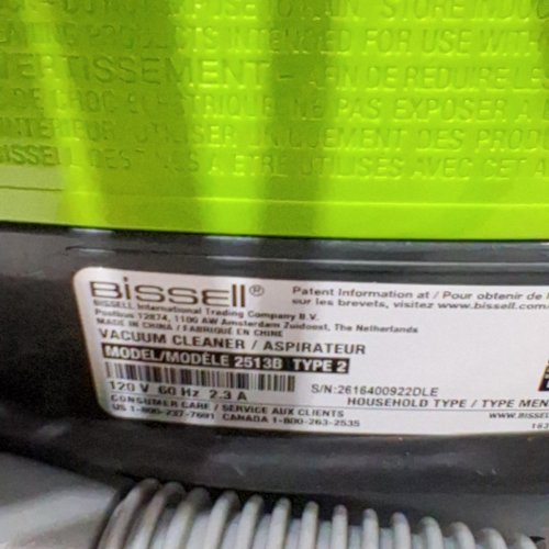 BISSELL SPOTCLEAN PROHEAT 3-IN-1 PREMIER CARPET/UPHOLSTERY CLEANER - GREEN/GREY (MODEL: 2513B) image 5