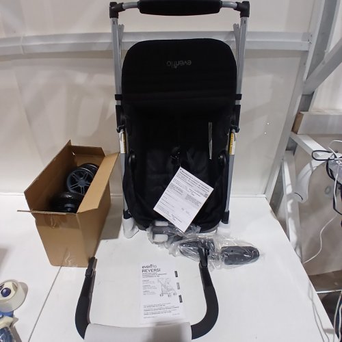 EVENFLO REVERSI LIGHTWEIGHT REVERSIBLE STROLLER - ALTAIR BLACK (MODEL: ‎14112422) image 2