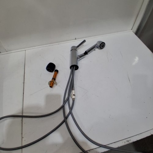 MOEN METHOD ONE-HANDLE PULLOUT MODERN KITCHEN FAUCET WITH POWER CLEAN - 10" - CHROME (MODEL: 7585C) image 2
