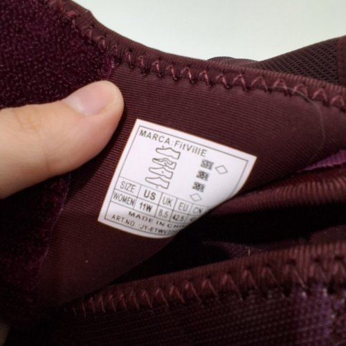WOMEN'S FITVILLE SLIP-ON SHOES - 11W - BURGUNDY image 4