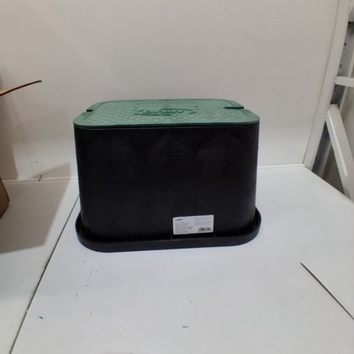 ORBIT 12" IRRIGATOIN/SPRINKLER VALVE PROTECTIVE BOX - BLACK/GREEN (MODEL#: 53212) image 2